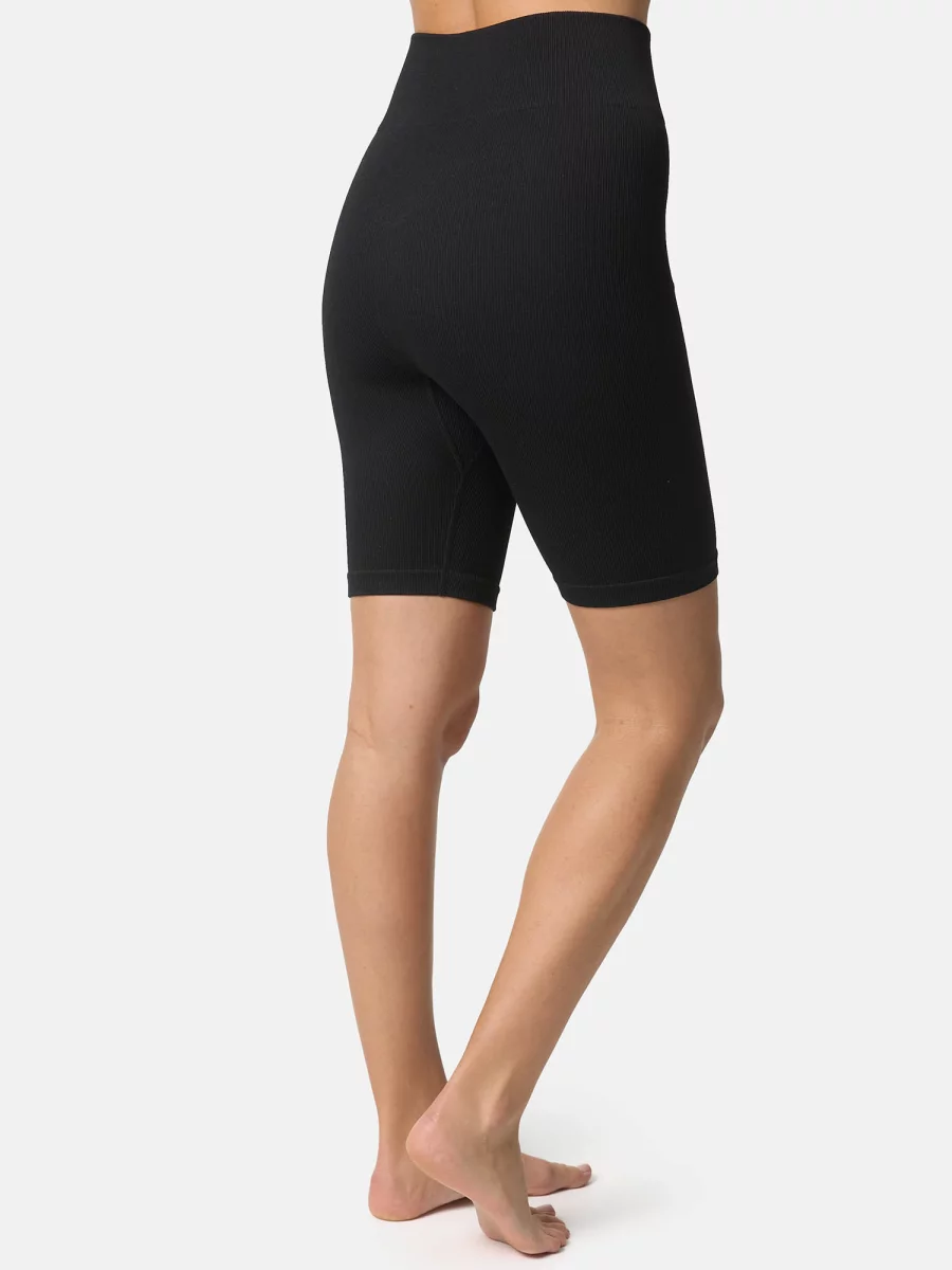 Nur Die Radler Shorts in Ripp-Optik - schwarz - Größe 44-46 Letzte 2 Tage
