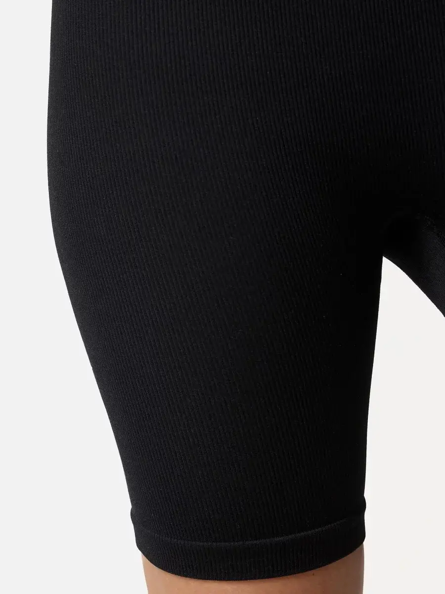 Nur Die Radler Shorts in Ripp-Optik - schwarz - Größe 44-46 Letzte 2 Tage