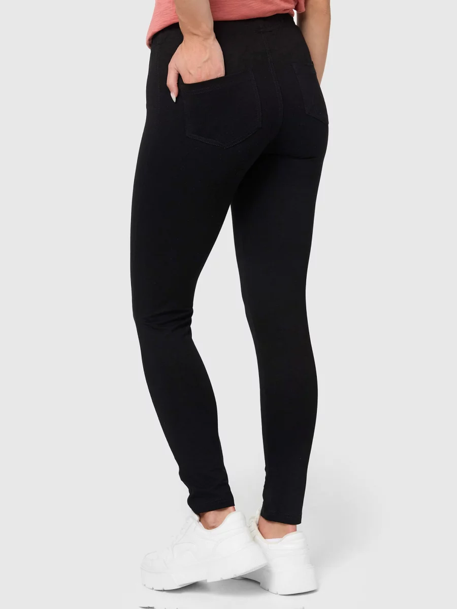Nur Die Treggings Pure Black - Relax & Go - schwarz - Größe 44-46 Bis zu 55% Rabatt
