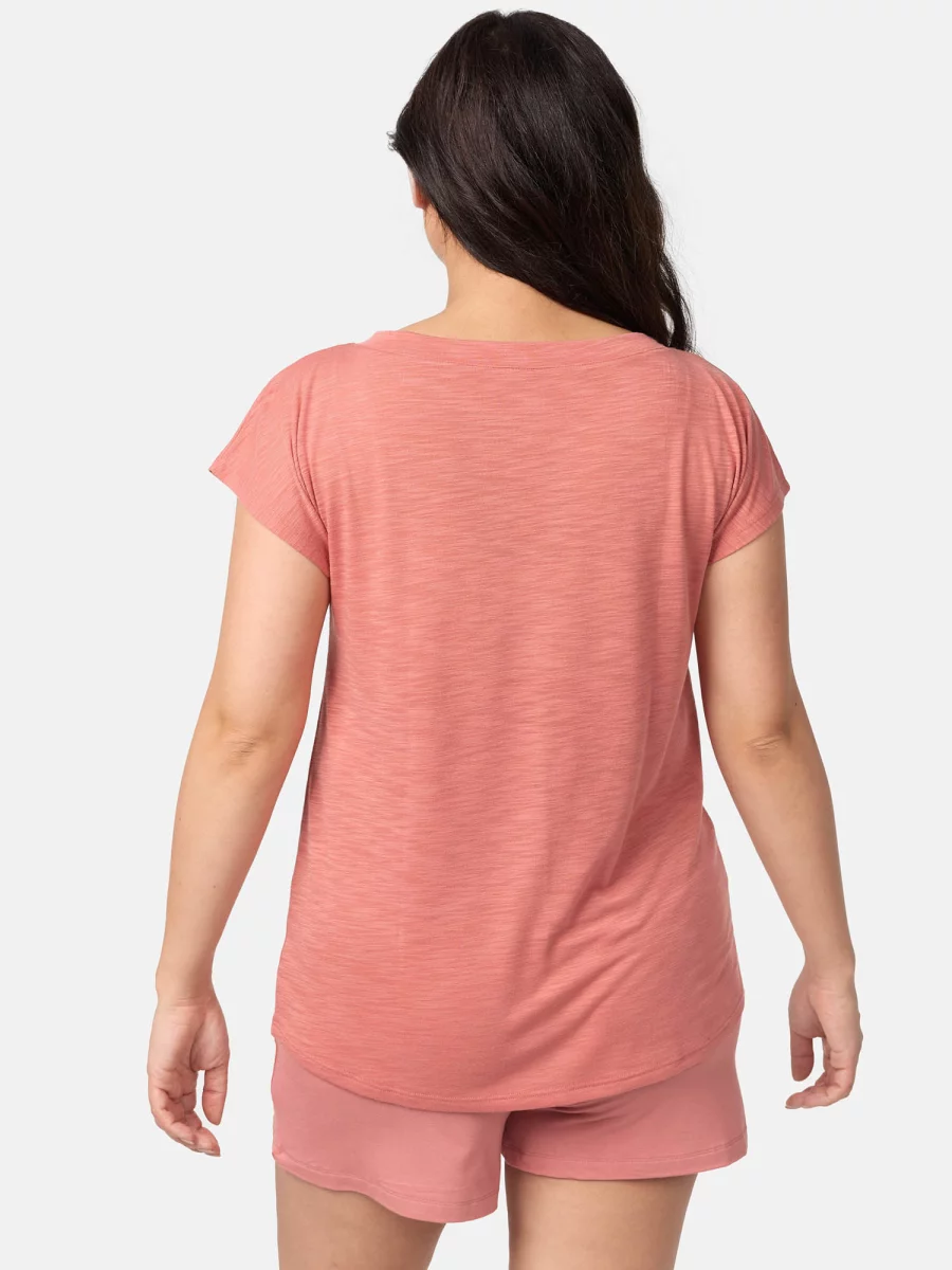 Nur Die U-Boot Shirt - Relax & Go - marsala - S Riesige Rabatte