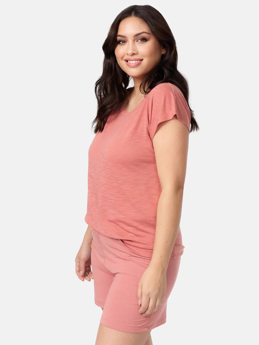 Nur Die U-Boot Shirt - Relax & Go - marsala - S Riesige Rabatte
