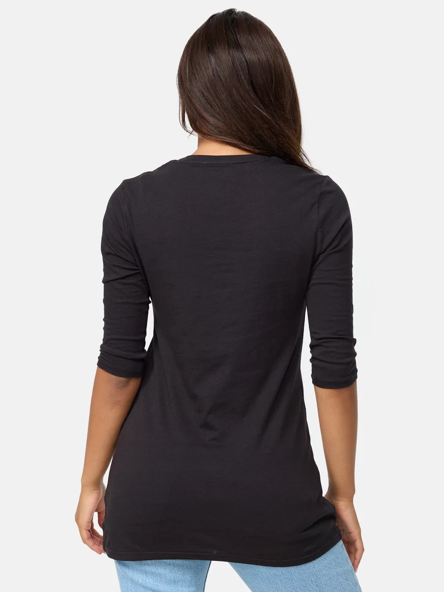 Nur Die Long-Shirt - Relax & Go - schwarz - Größe 48-50 Rabatte dieses Monats
