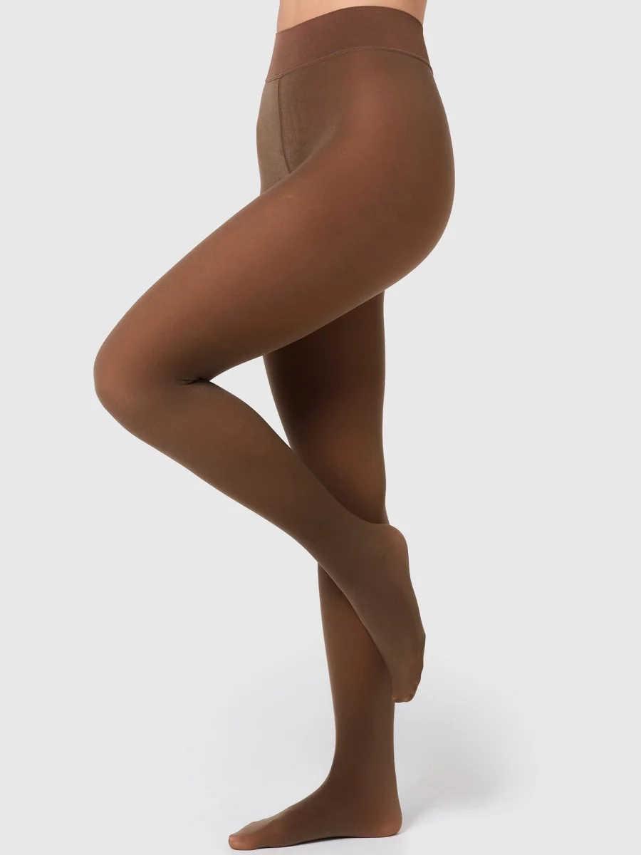 Nur Die Strumpfhose Warm & Transparent strapazierfähig 80 DEN - braun - Größe 40-44 Outlet