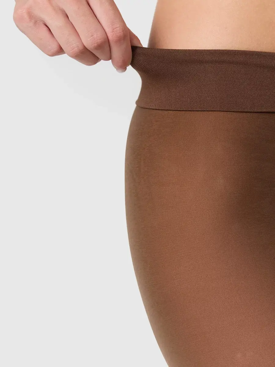 Nur Die Strumpfhose Warm & Transparent strapazierfähig 80 DEN - braun - Größe 40-44 Outlet