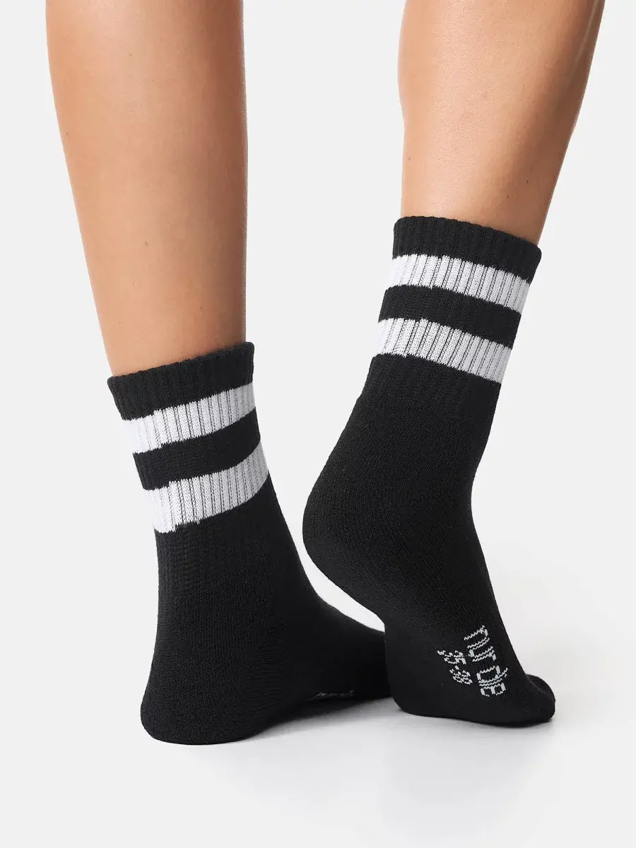 Nur Die Sport Kurzsocken 3er Pack - schwarz/grau - Größe 39-42 Vatertagsangebot