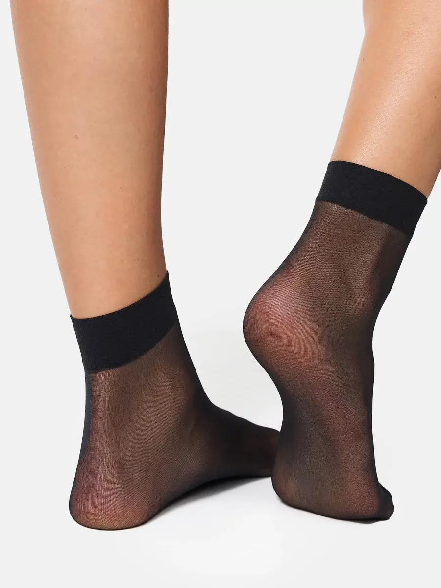 Nur Die Söckchen 20 DEN 2er Pack - schwarz - one size Saisonale Angebote