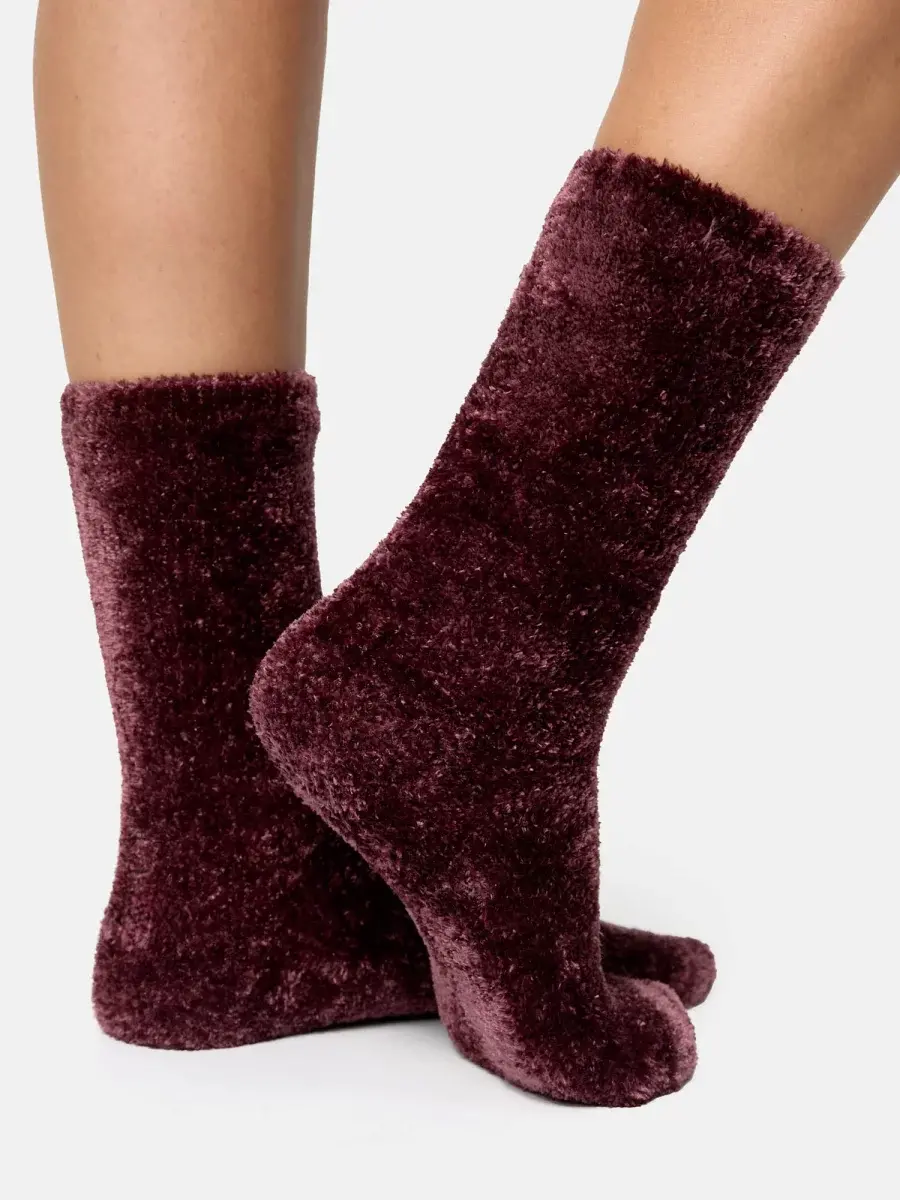 Nur Die Supersoft Socke 2.0 - bordeaux - Größe 35-38 VIP-Rabatte
