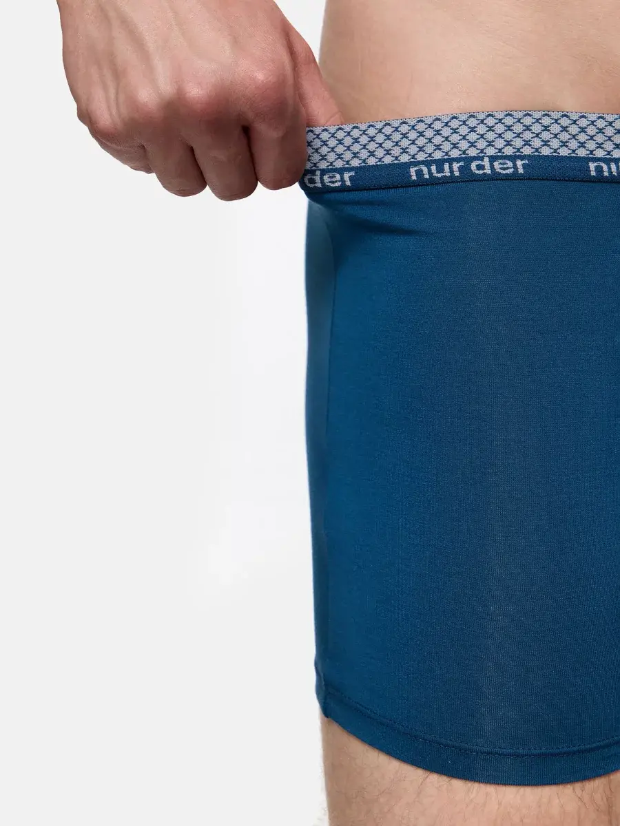 Nur Die Boxershorts Modal-Cotton - petrolblau - Größe 7 | XL | 54 Im Verkauf