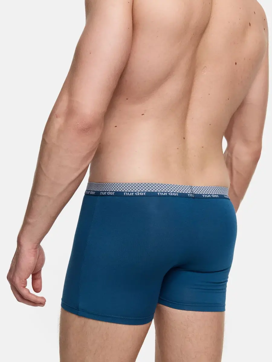 Nur Die Boxershorts Modal-Cotton - petrolblau - Größe 7 | XL | 54 Im Verkauf