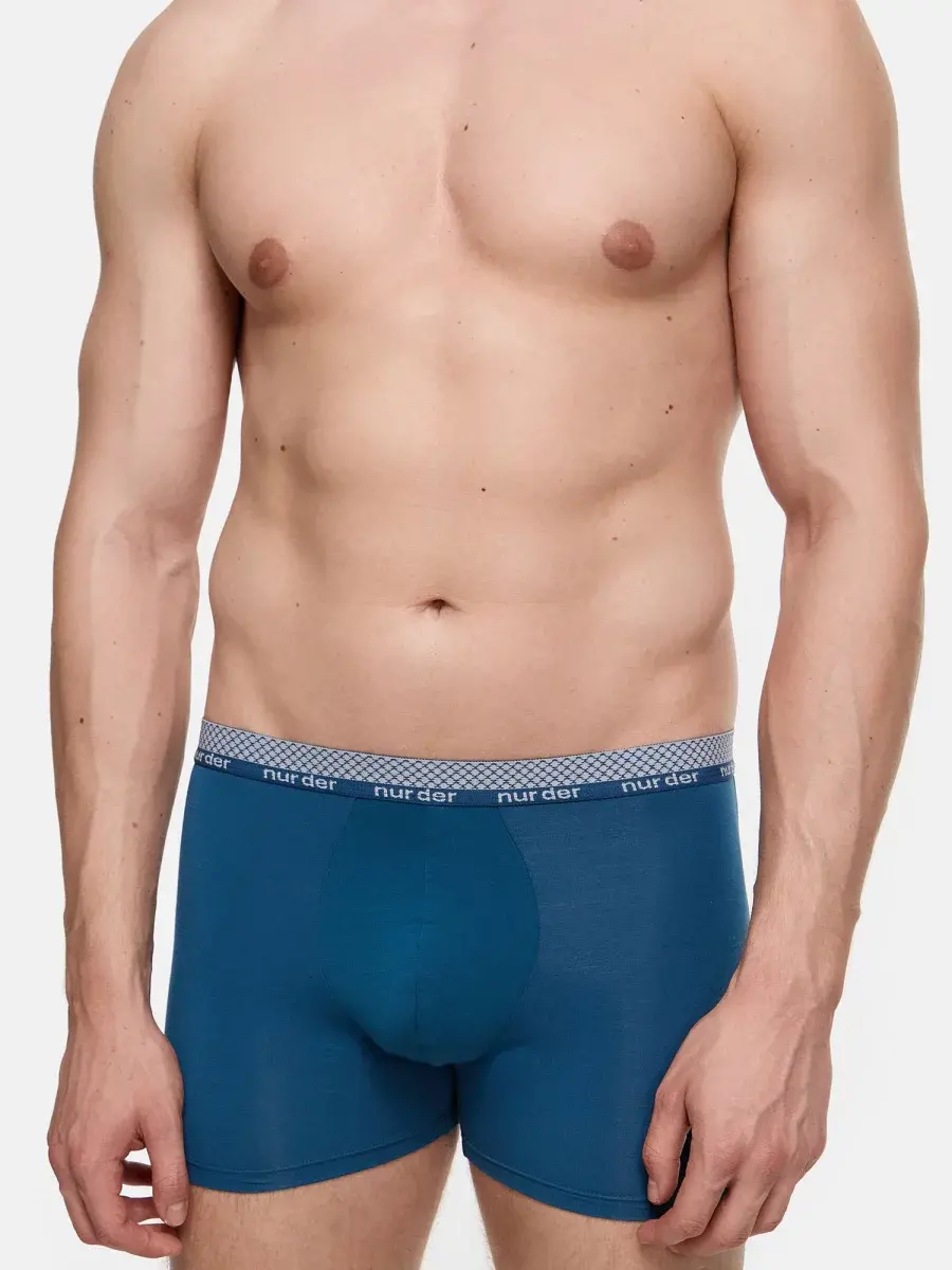Nur Die Boxershorts Modal-Cotton - petrolblau - Größe 7 | XL | 54 Im Verkauf