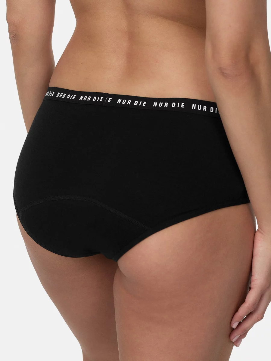Nur Die Probierpack Periodenunterwäsche Alles Geregelt Panty mittelstark + extrastark - schwarz - Größe 44-46 50% Rabatt für begrenzte Zeit