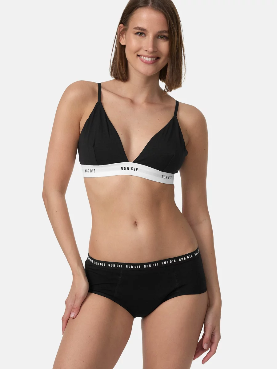 Nur Die Probierpack Periodenunterwäsche Alles Geregelt Panty mittelstark + extrastark - schwarz - Größe 44-46 50% Rabatt für begrenzte Zeit