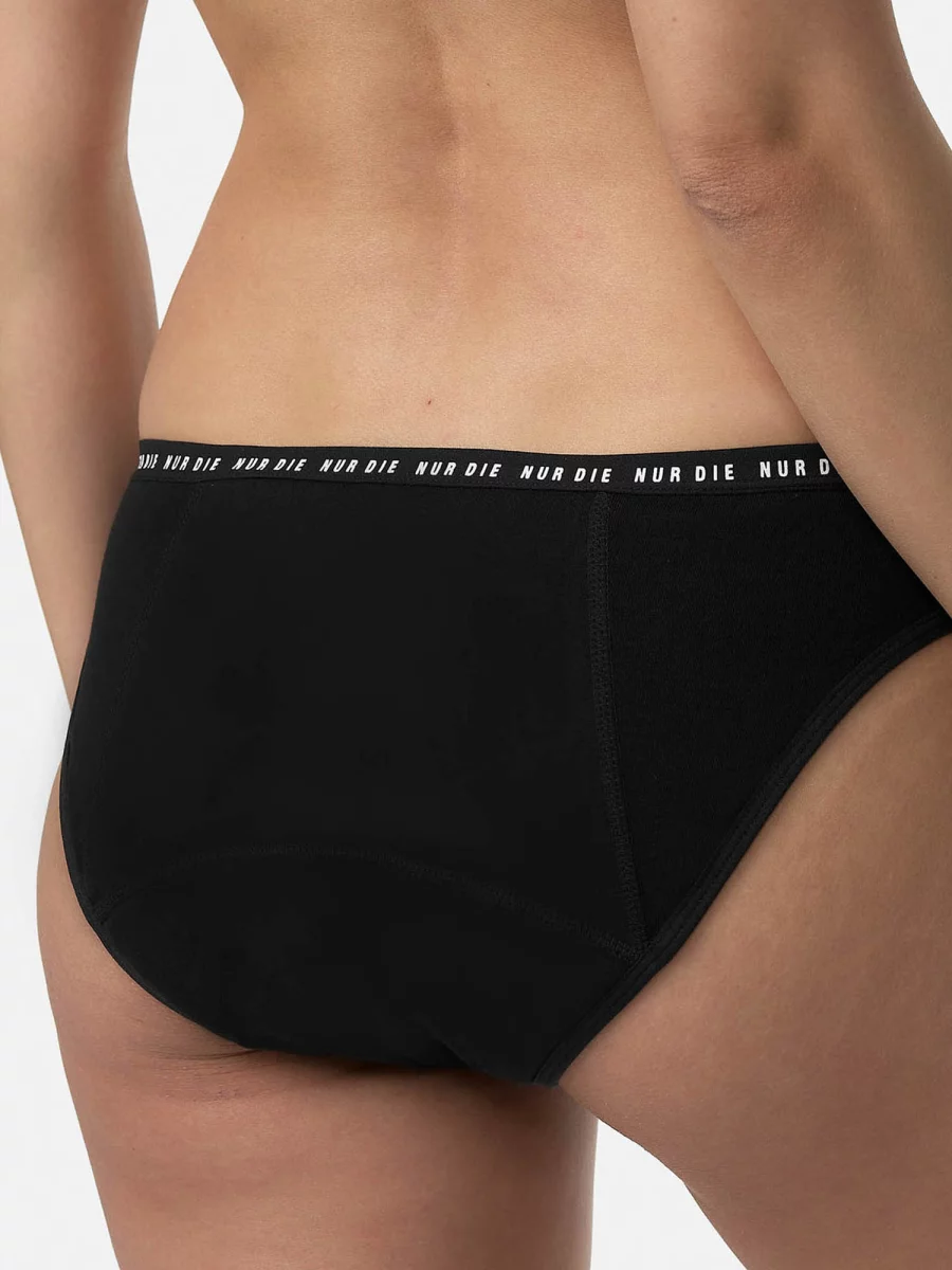 Nur Die Periodenunterwäsche Alles Geregelt Slip extrastark - schwarz - Größe 32-34 Online