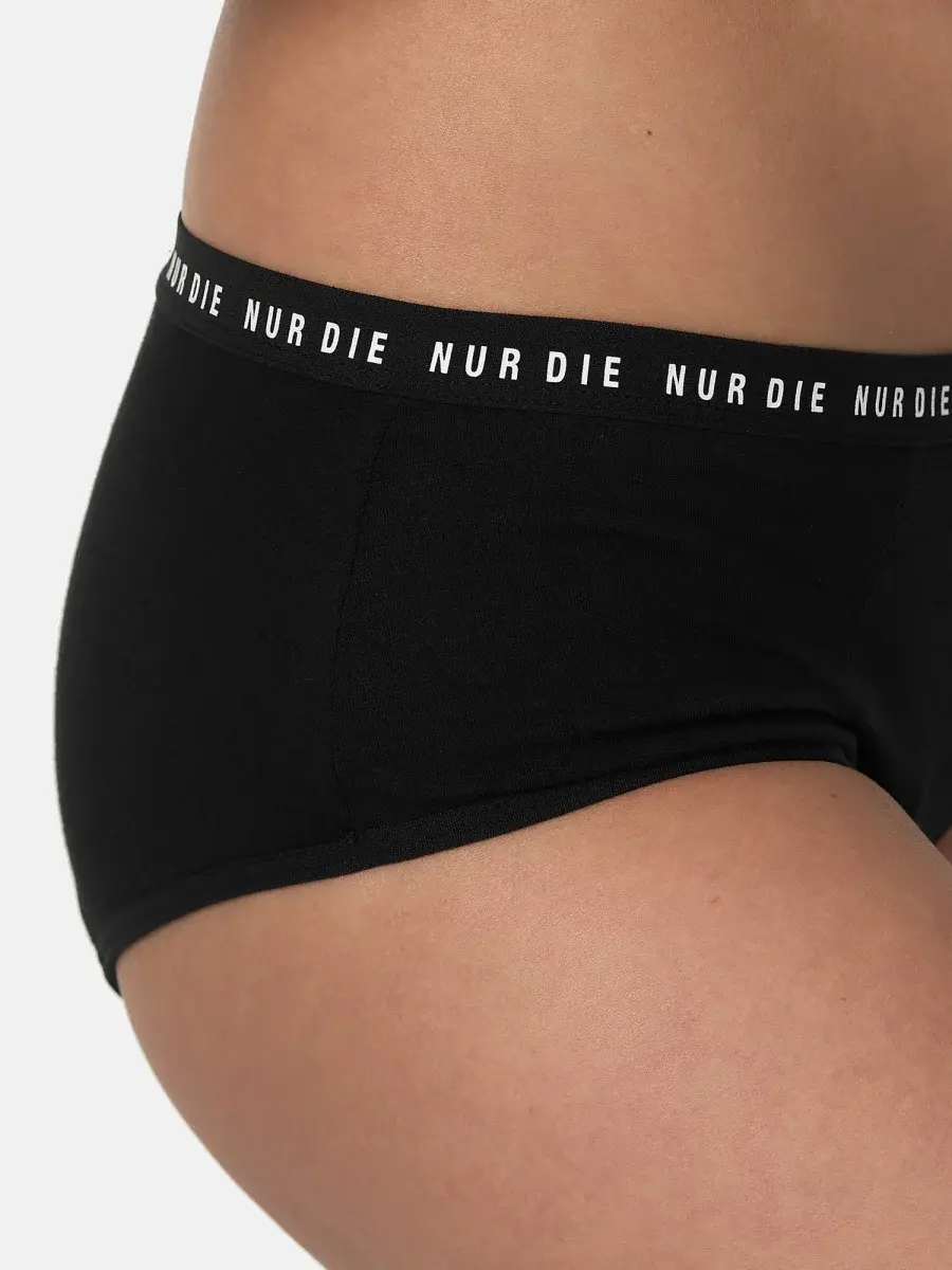 Nur Die Periodenunterwäsche Alles Geregelt Panty mittelstark - schwarz - Größe 44-46 Auslauf