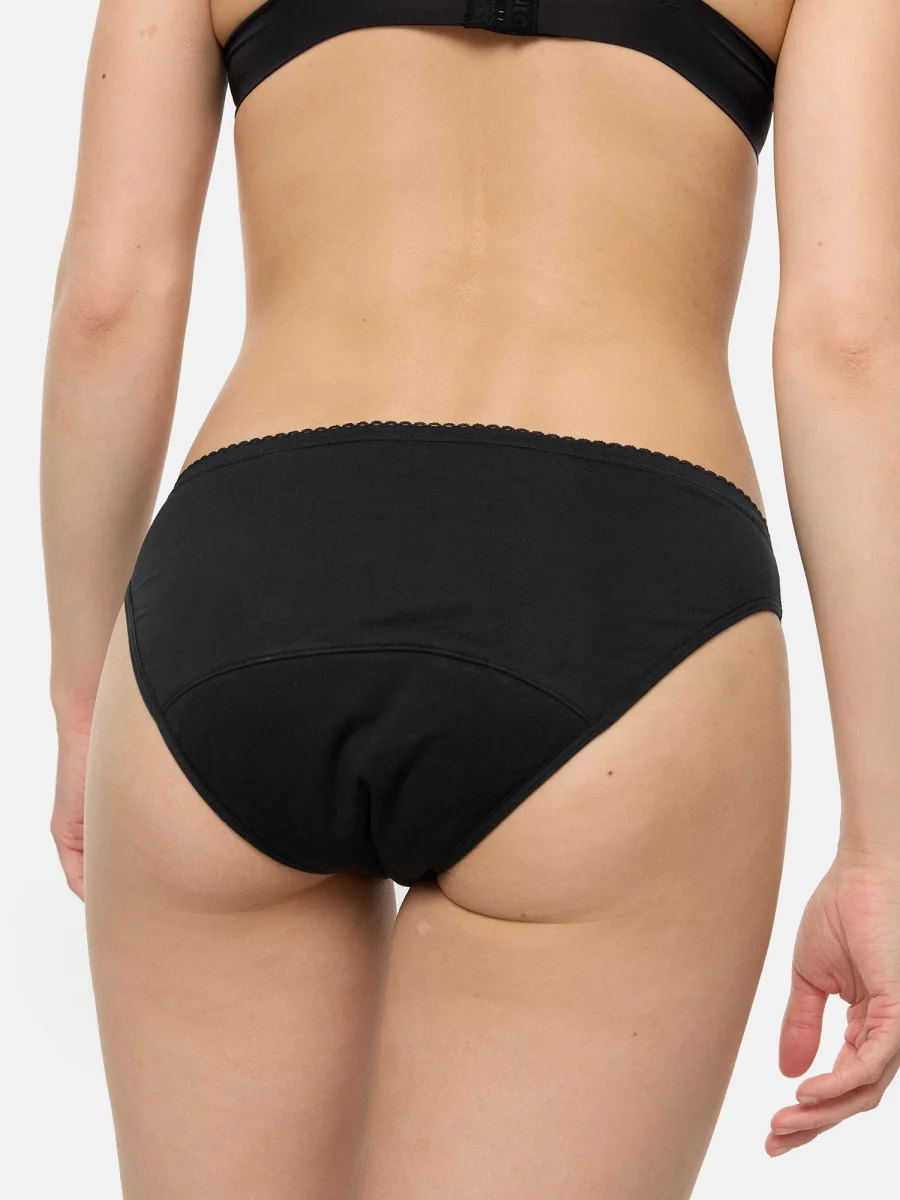 Nur Die Alles Geregelt Slip mit Spitze mittelstark - schwarz - Größe 32-34 Verkauf