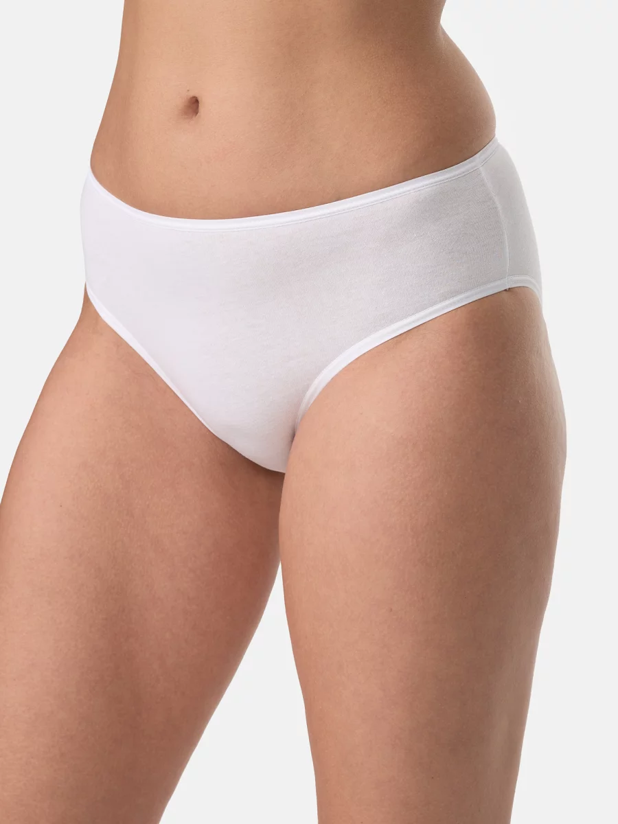 Nur Die Slip Midi 2er Pack - weiß - 40-42 Schlussverkauf