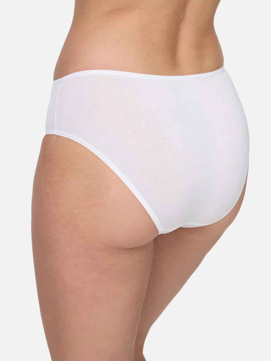 Nur Die Slip Midi 2er Pack - weiß - 40-42 Schlussverkauf