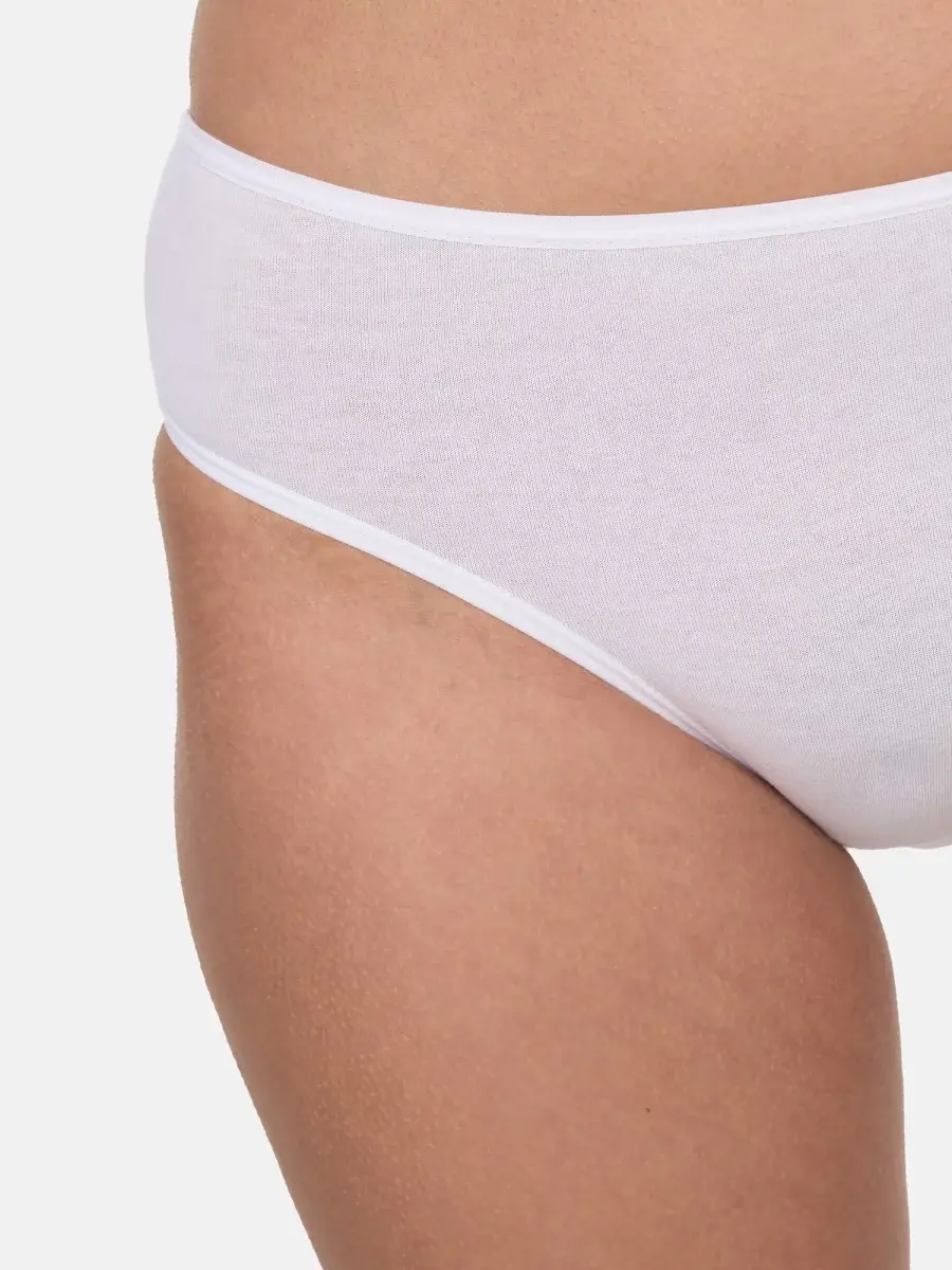 Nur Die Slip Midi 2er Pack - weiß - 40-42 Schlussverkauf