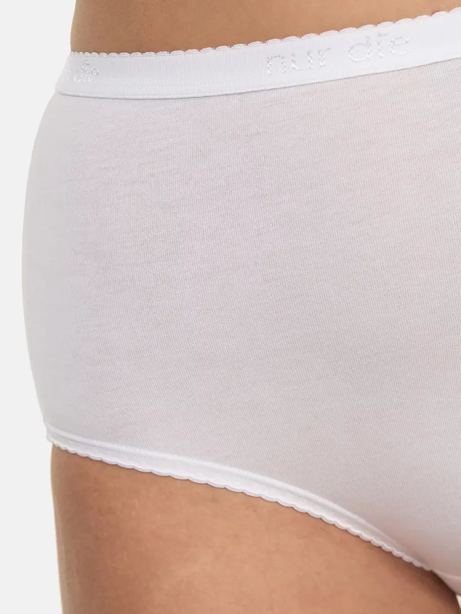 Nur Die Taillenslip Maxi Soft - weiß - 40-42 Fabrikverkauf