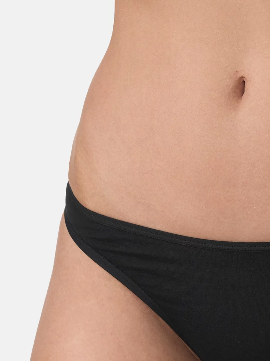 Nur Die String 5er Pack Basic - schwarz - Größe 44-46 Großer Ausverkauf