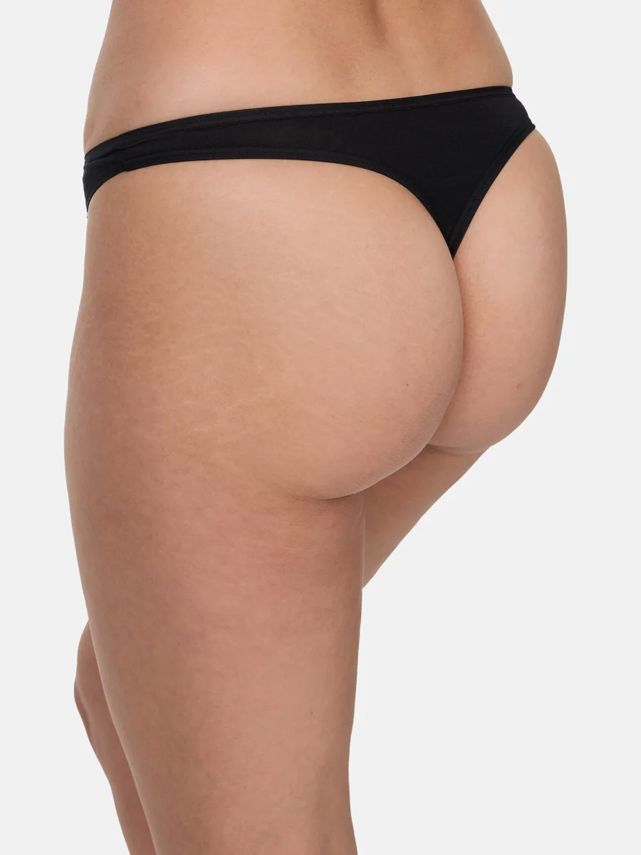 Nur Die String 5er Pack Basic - schwarz - Größe 44-46 Großer Ausverkauf