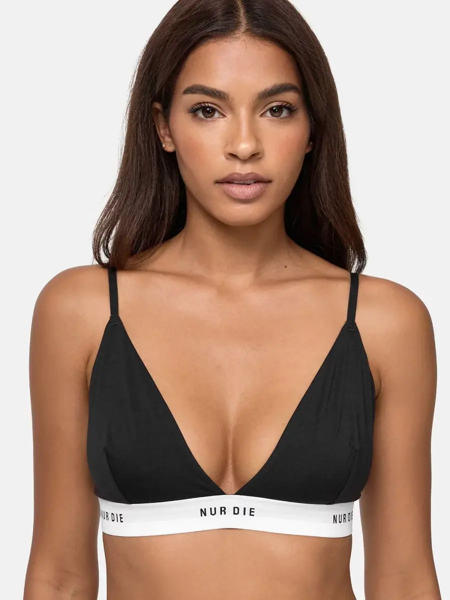 Nur Die Soft BH - schwarz - Größe 44-46 Black Friday