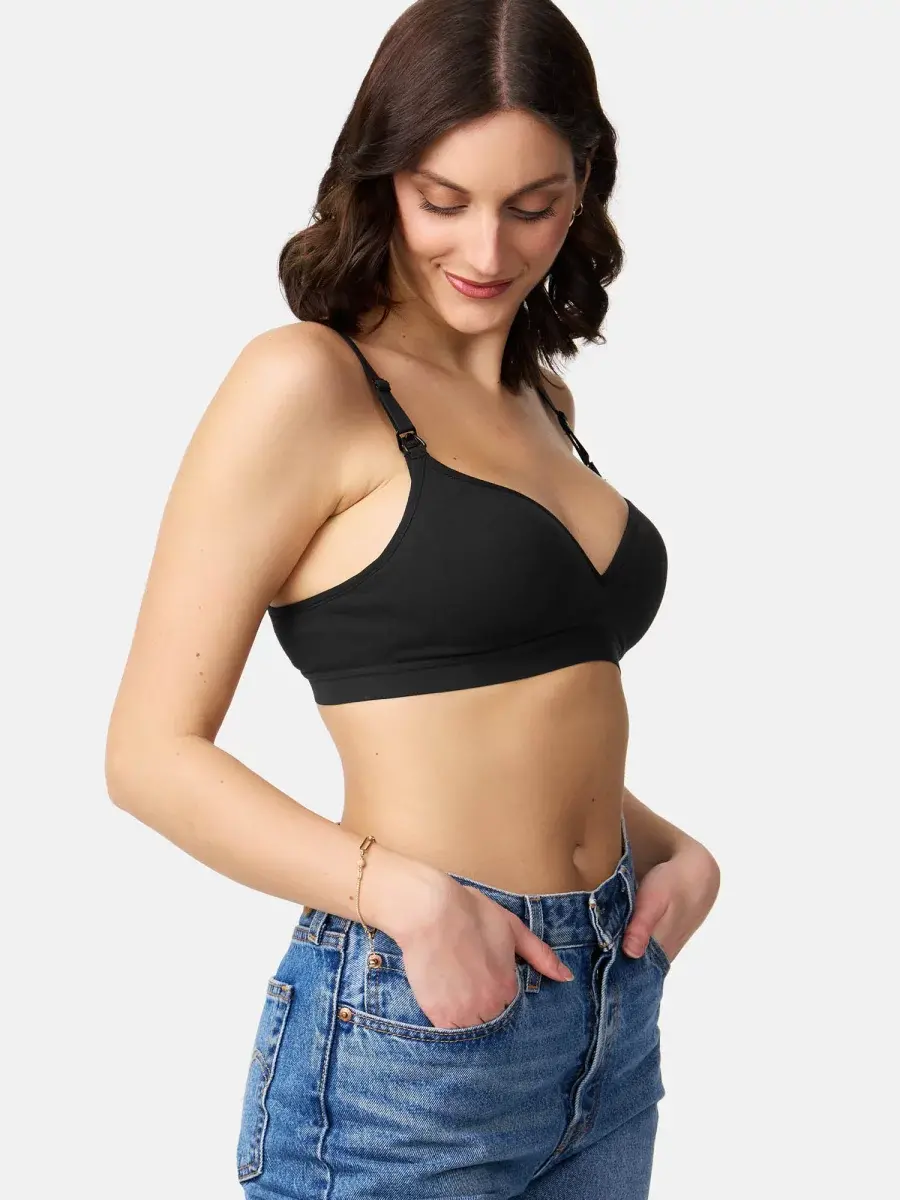 Nur Die Still BH - schwarz - Größe 75 B Osterangebot