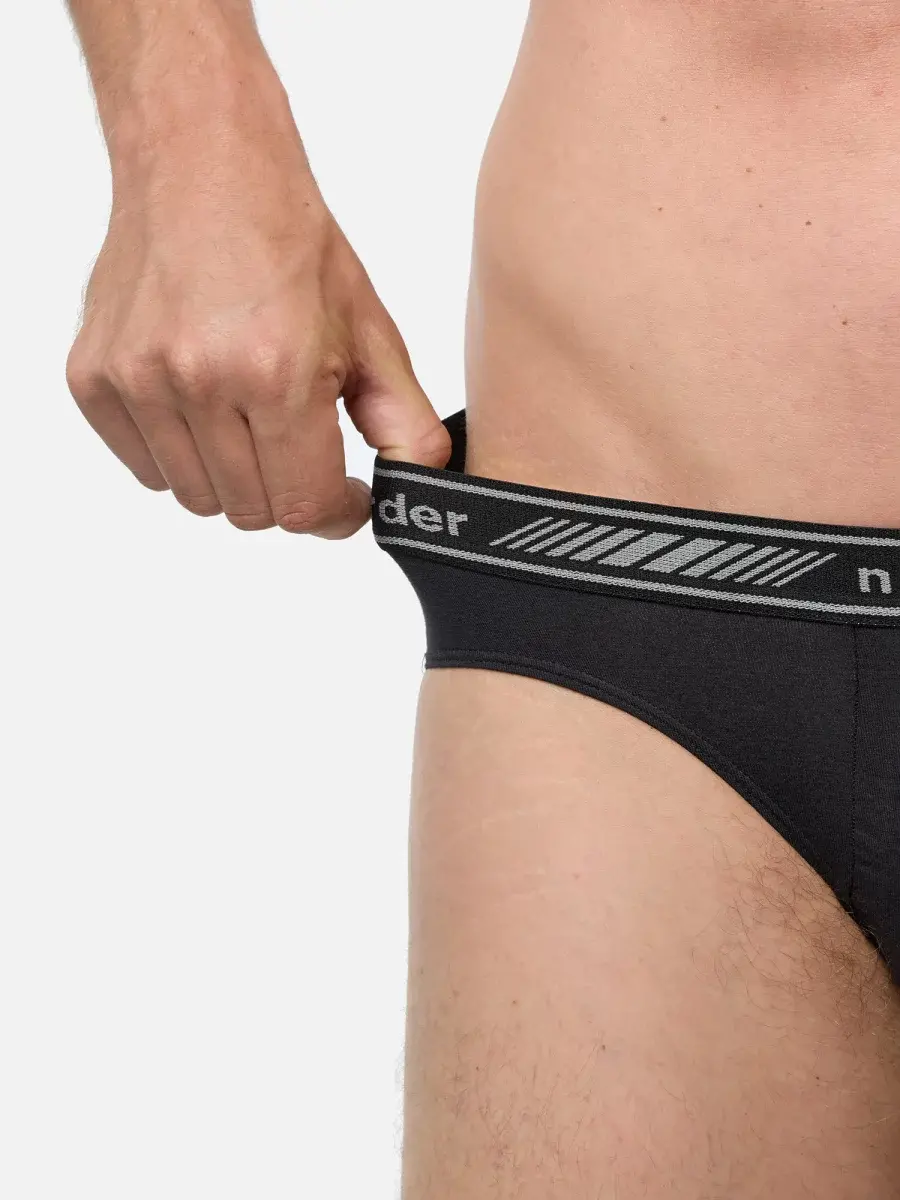 Nur Die Slip 3D-Flex Classic 2er Pack - schwarz - Größe 7 | XL | 54 Lagerräumung