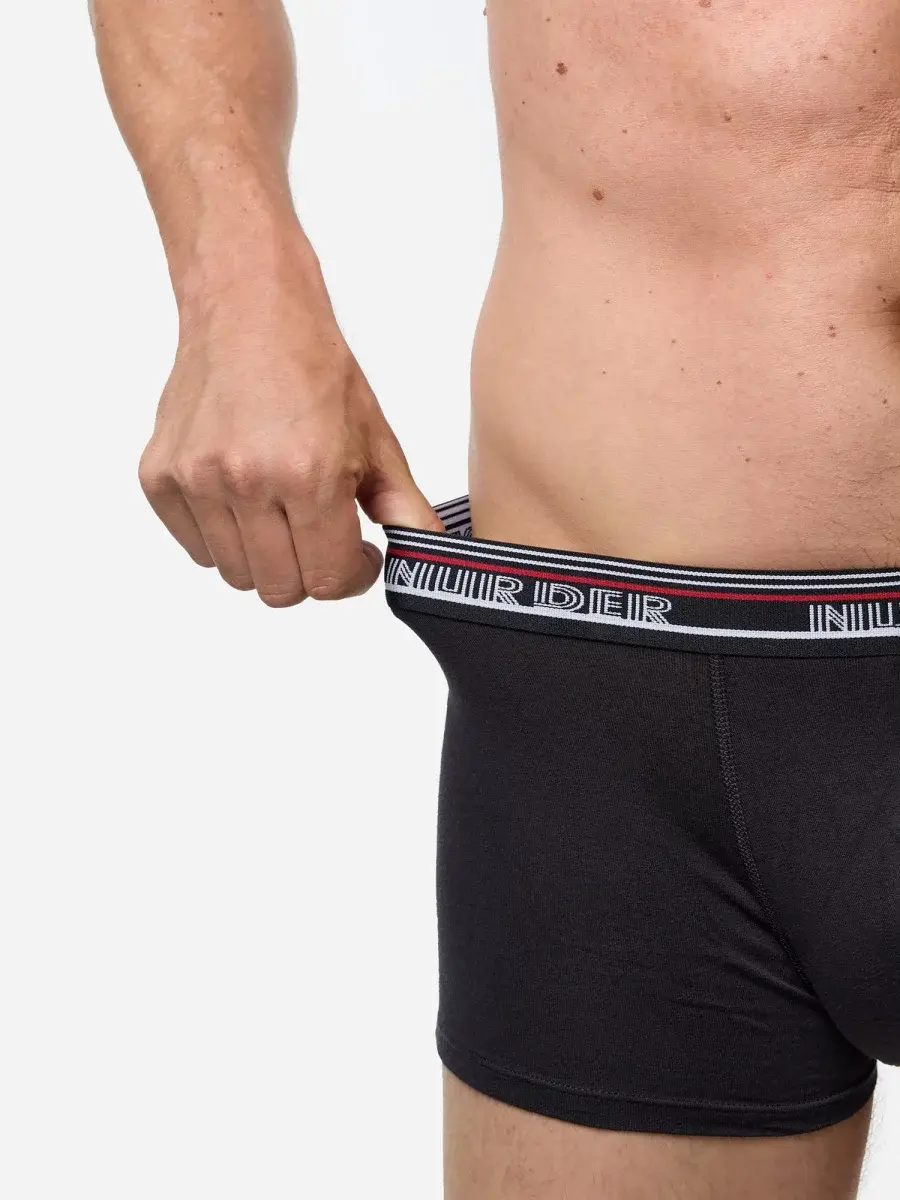 Nur Die Boxer Powerful 3er Pack - schwarz - Größe 6 | L | 52 Online Outlet