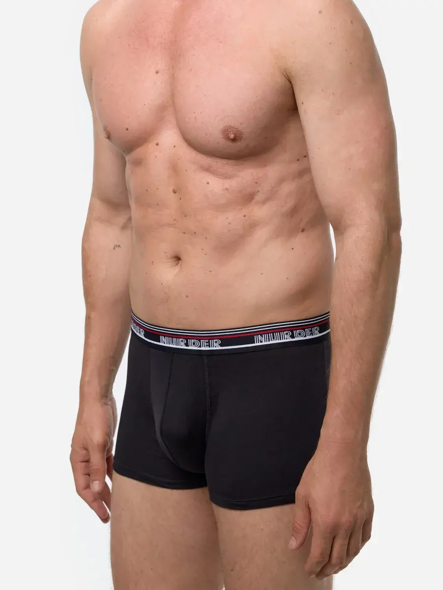Nur Die Boxer Powerful 3er Pack - schwarz - Größe 6 | L | 52 Online Outlet