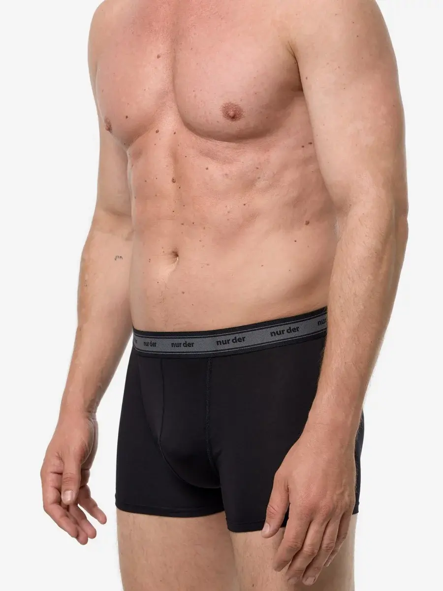 Nur Die Boxer Organic Cotton 2er Pack - schwarz - Größe 7 | XL | 54 Exklusive Angebote