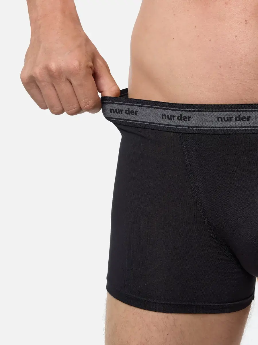 Nur Die Boxer Organic Cotton 2er Pack - schwarz - Größe 7 | XL | 54 Exklusive Angebote
