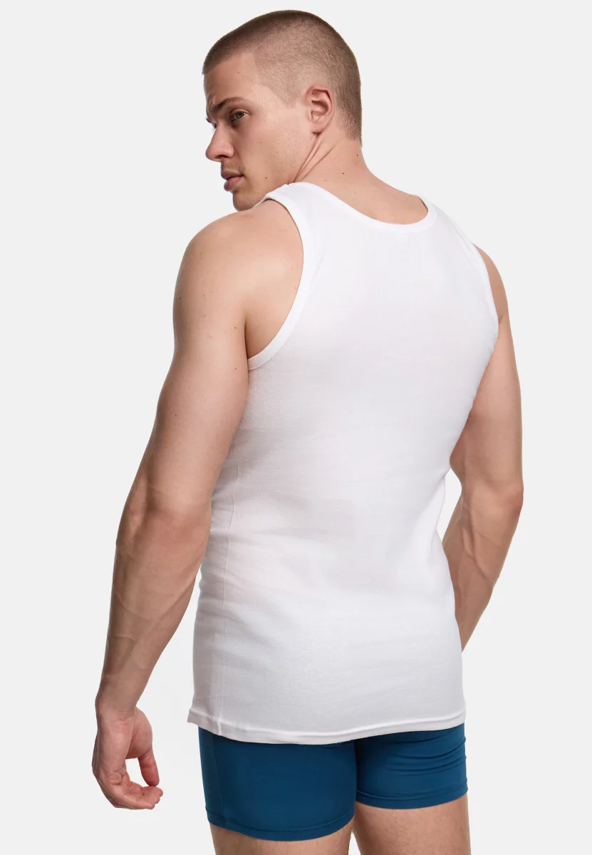 Nur Die Unterhemd 2-Pack - weiß - Größe 6 | L | 52 Räumungsverkauf