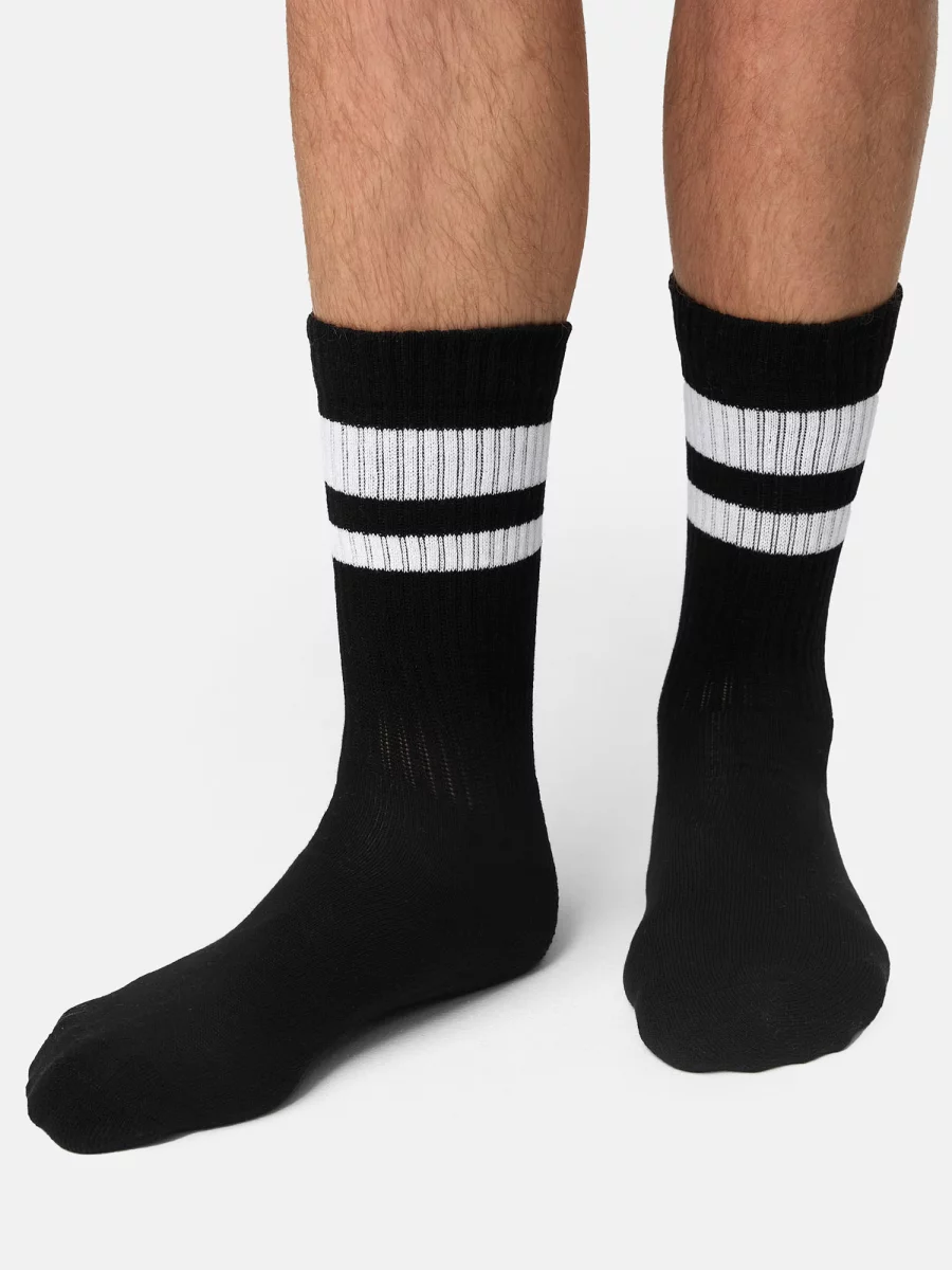 Nur Die Sport Socken 3er Pack - weiß/grau/schwarz - Größe 39-42 Bis zu 50% Rabatt