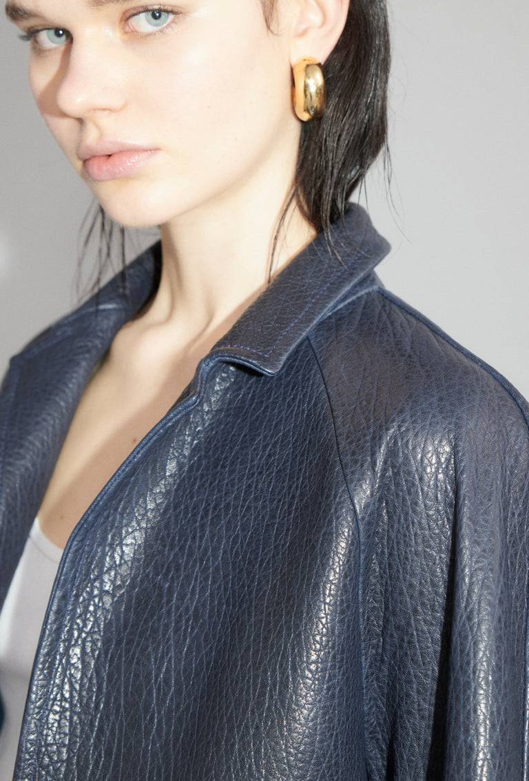 ﻿Odeeh Grainy Lamb Nappa Jacke, Nightflight Super Sparpreis
