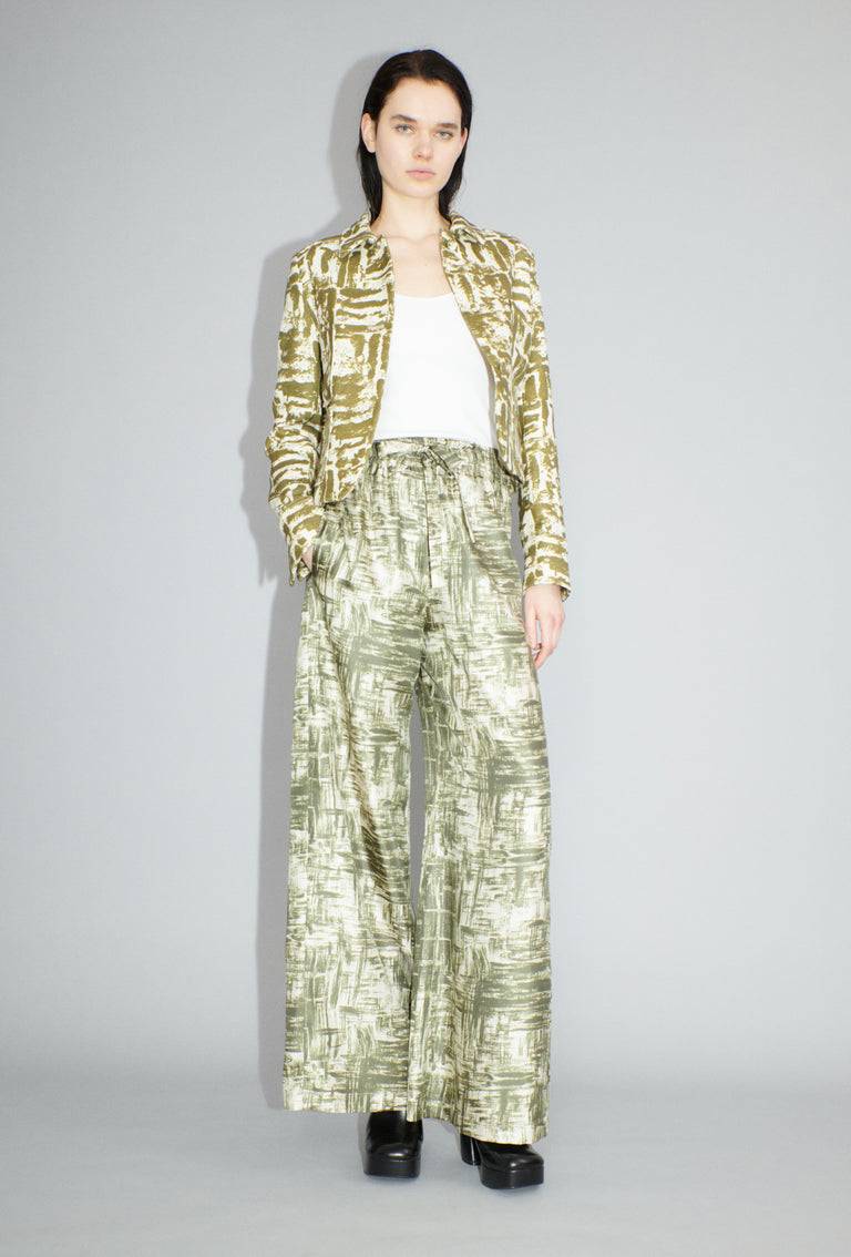Odeeh Blow-Up Texture Jacke, Goldolive Letzte 3 Tage