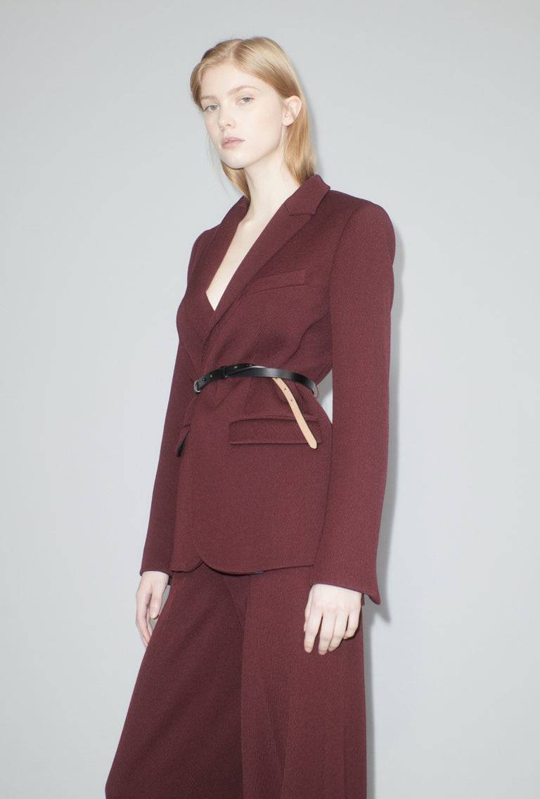 Odeeh Cavalry Twill Jacke, Burgundy Letzte 2 Tage