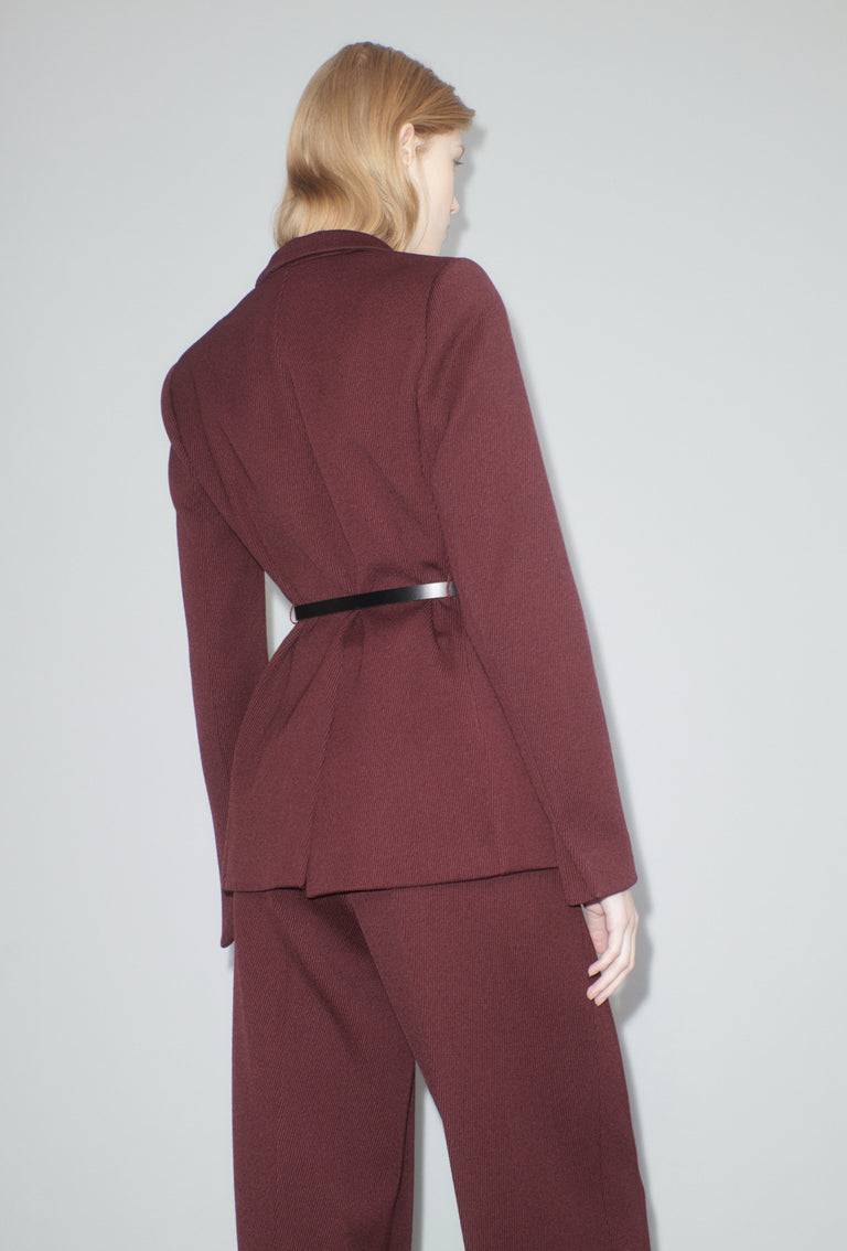 Odeeh Cavalry Twill Jacke, Burgundy Letzte 2 Tage