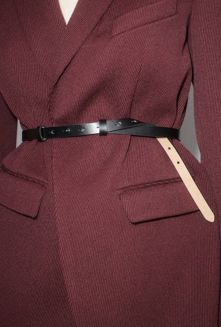 Odeeh Cavalry Twill Jacke, Burgundy Letzte 2 Tage