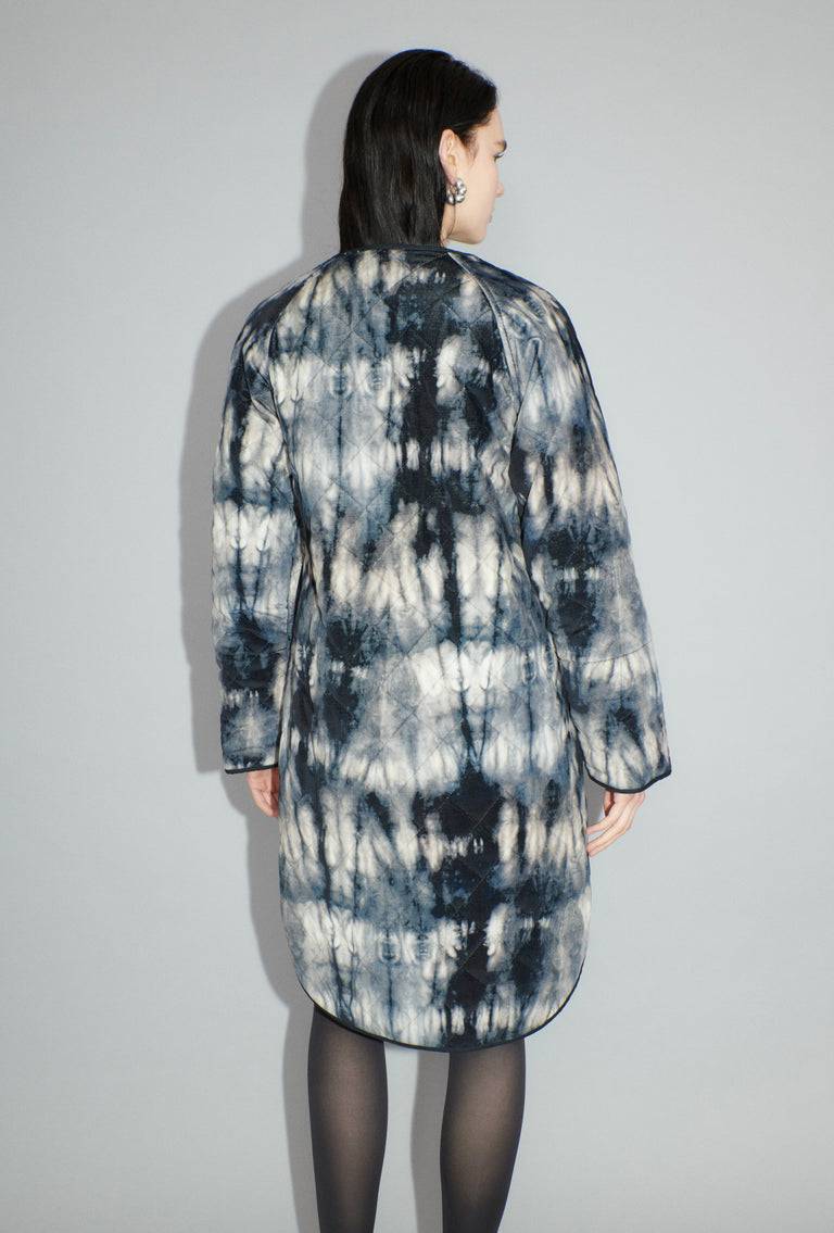 Odeeh Quilted Tie-Dye Mantel, Ink Vierteljährliche Förderung