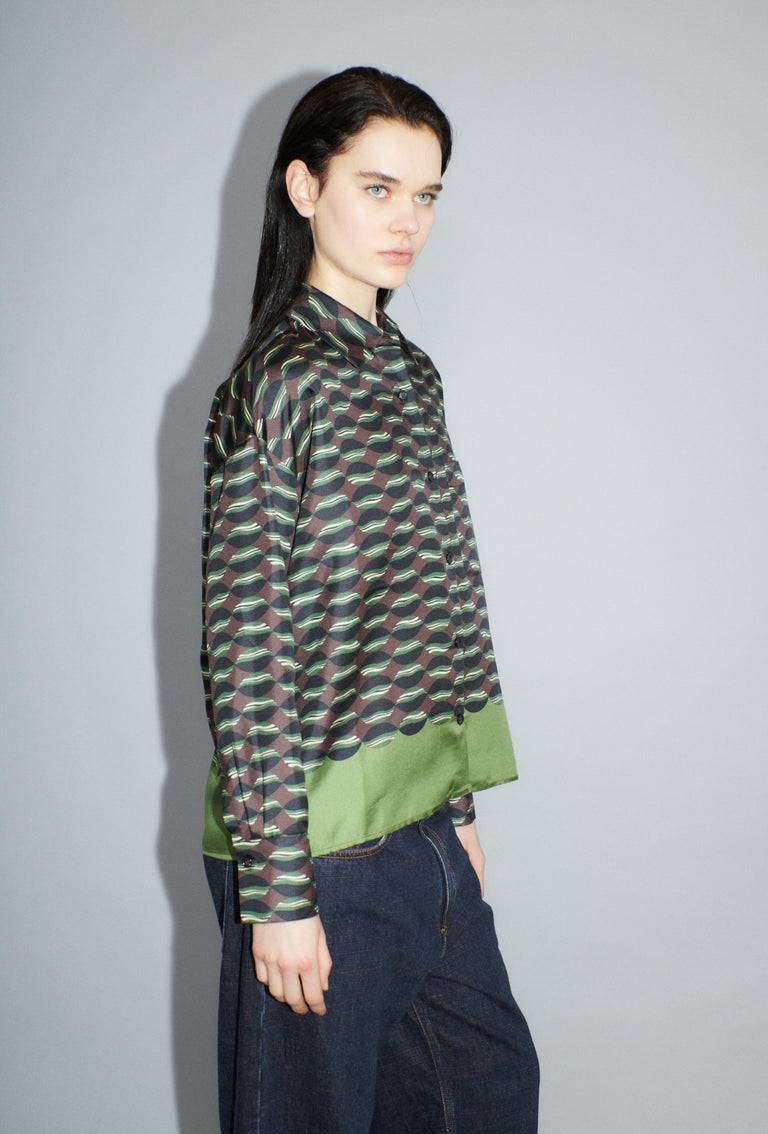 Odeeh Floating Objects Bluse, Myrrh Online Shopping