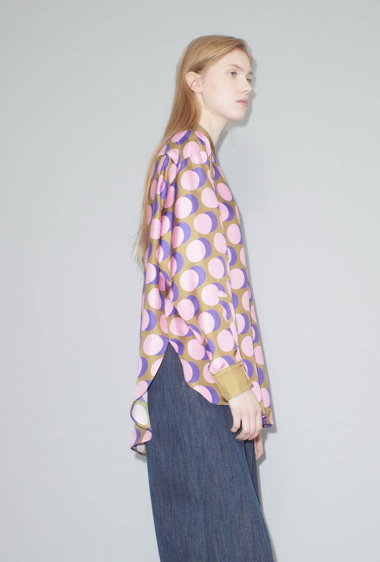 Odeeh Double Dot Bluse, Candy Preisnachlass