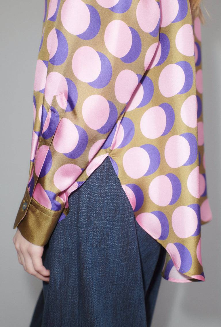Odeeh Double Dot Bluse, Candy Preisnachlass