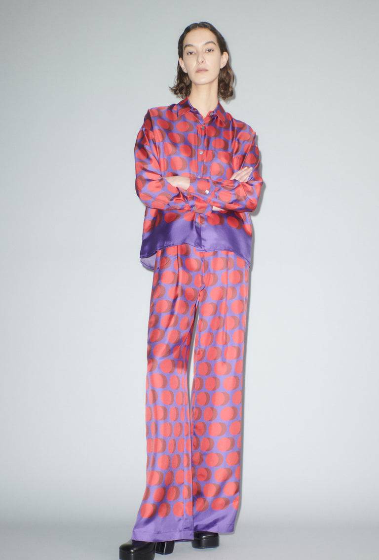 Odeeh Double Dot Bluse, Lipstick Black Friday