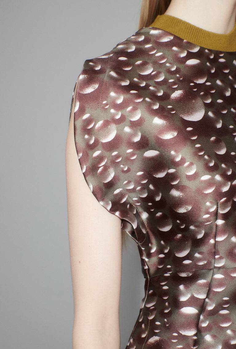 Odeeh Glass Bubbles Top, Aubergine Osterangebot