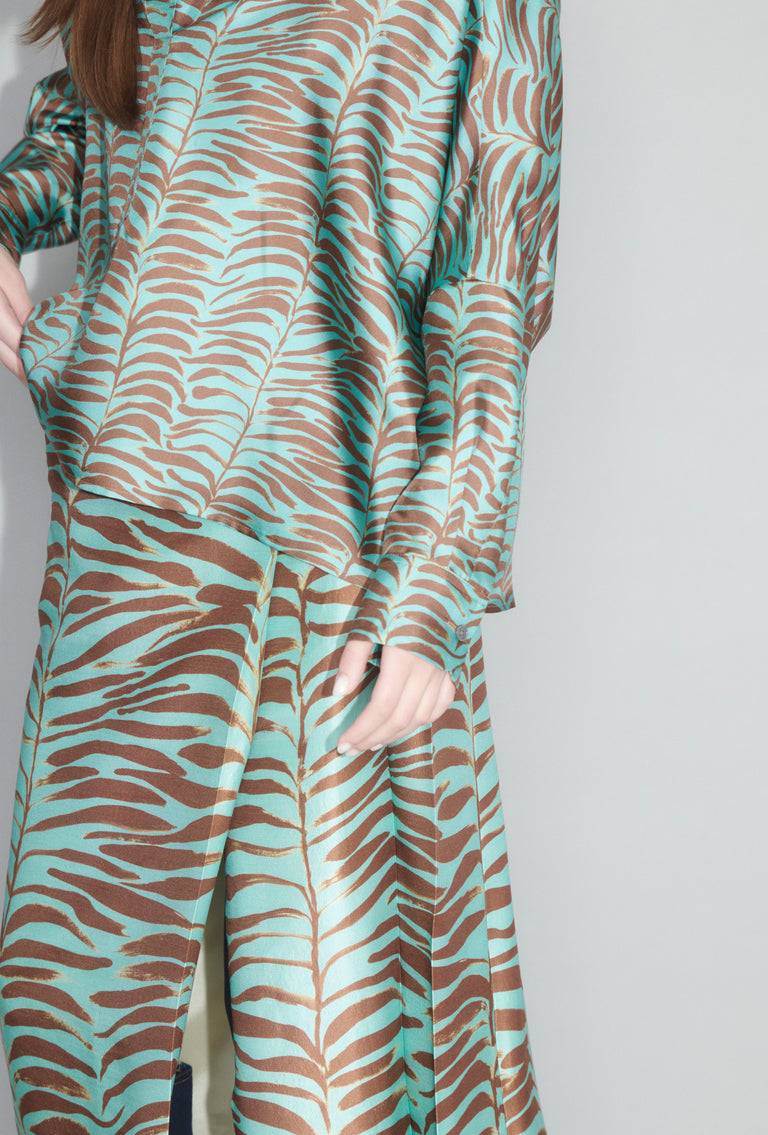 Odeeh Op-Art Tree Bluse, Shellac Jubiläumsangebot