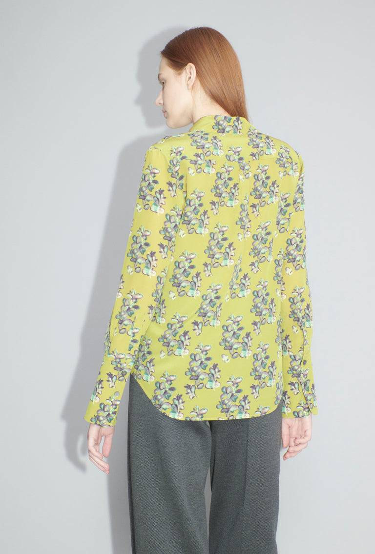 Odeeh Painted Blossoms Bluse, Citrine Bestseller