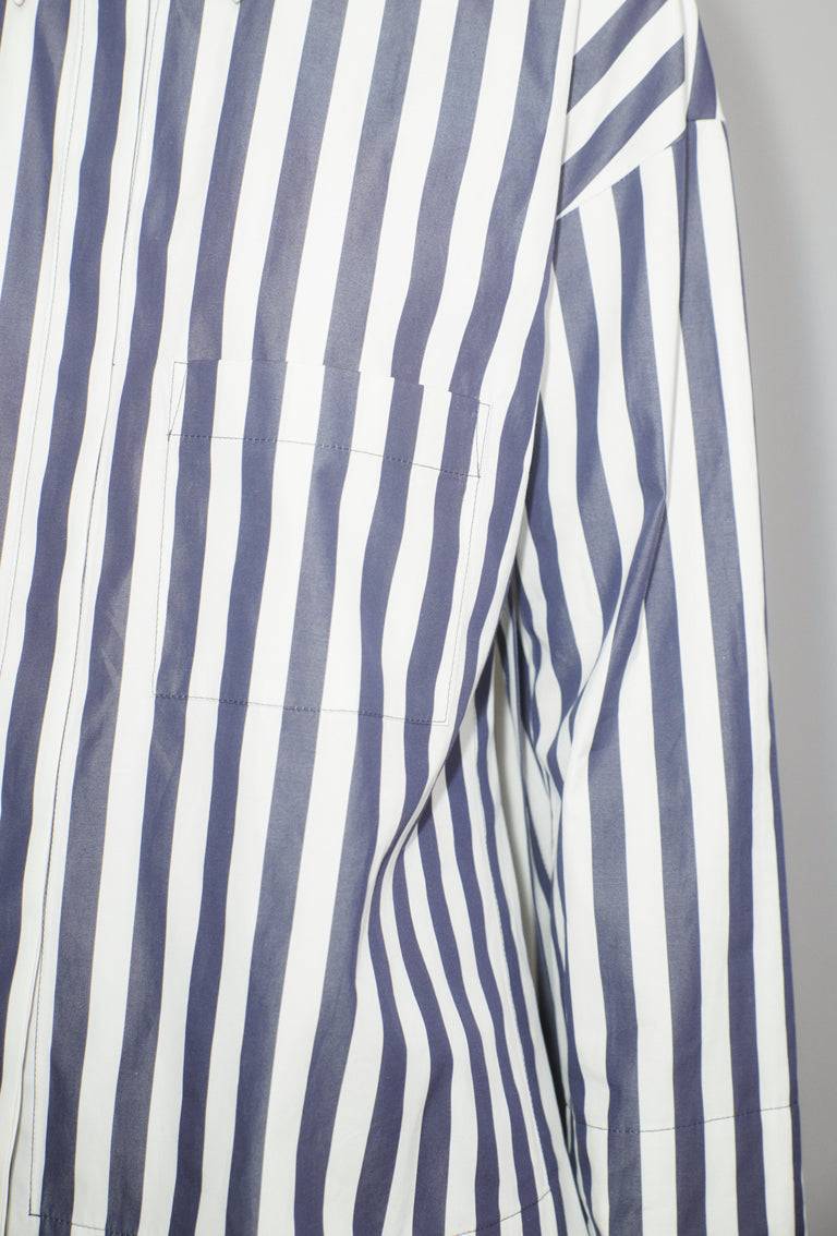 Odeeh Shirt Stripe Bluse, Navy White Kauf eins, bekomm eins gratis