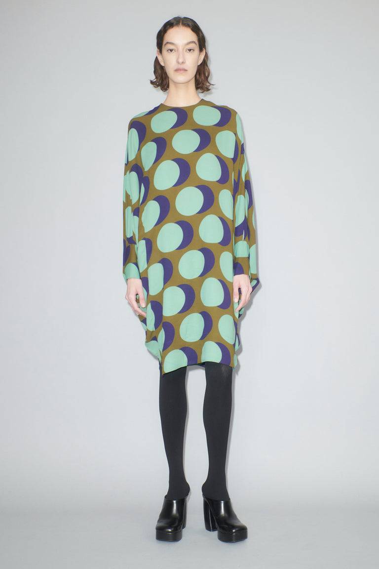 Odeeh Big Double Dot Kleid, Moss Letzte 3 Tage