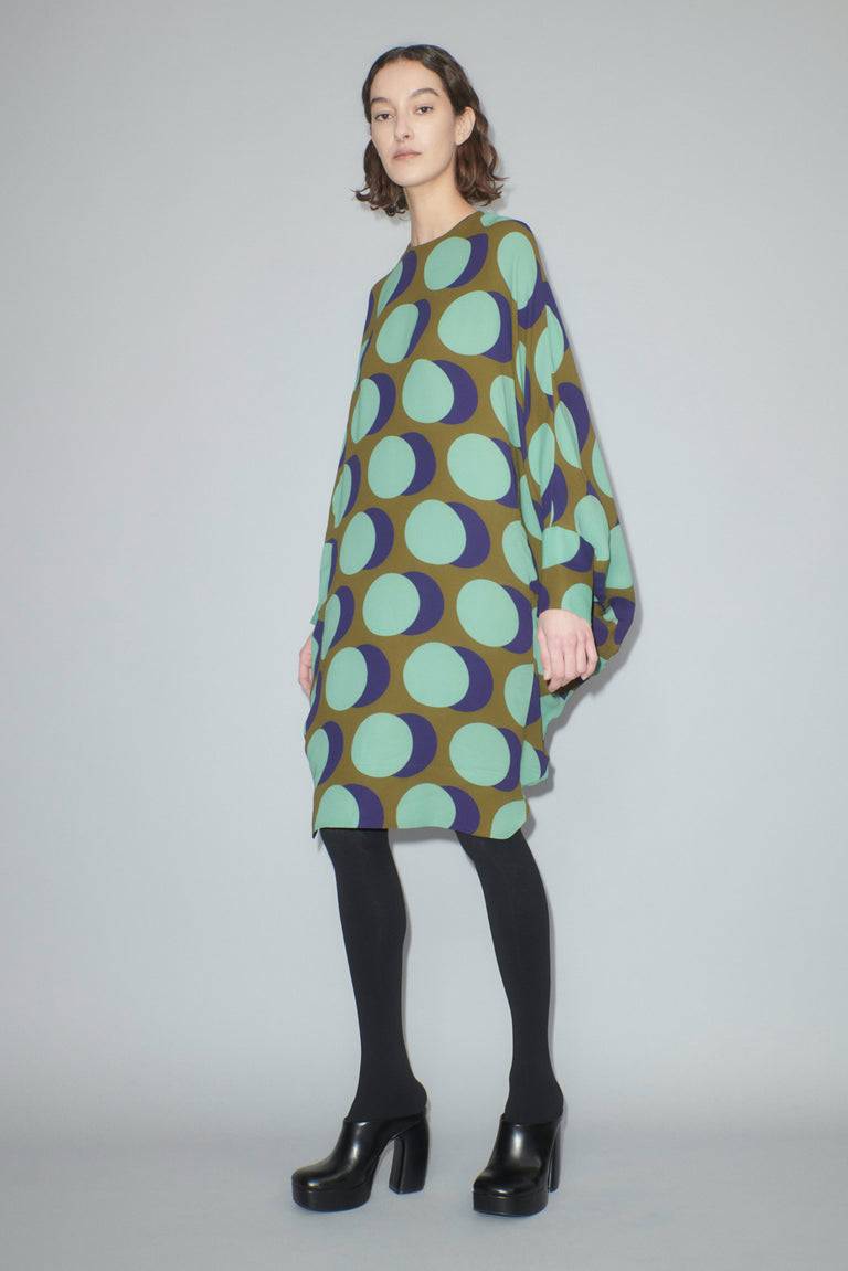 Odeeh Big Double Dot Kleid, Moss Letzte 3 Tage